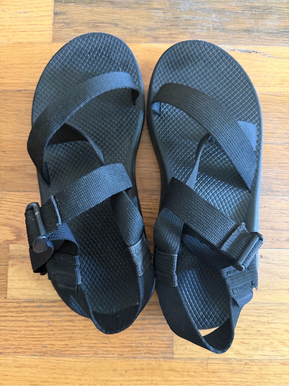 Chaco Black Men's Outdoor Webbing Sandals